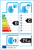 etichetta europea dei pneumatici per Lassa Snoways 4 195 50 15 82 H 3PMSF