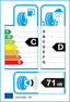 etichetta europea dei pneumatici per Michelin Alpin 5 295 30 21 102 V 3PMSF C M+S XL