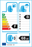 etichetta europea dei pneumatici per Michelin Alpin 5 225 45 17 91 V 3PMSF M+S RunFlat