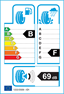etichetta europea dei pneumatici per Michelin X-Ice North 3 235 45 19 99 H 3PMSF M+S XL