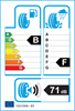 etichetta europea dei pneumatici per Michelin X-Ice North 4 245 45 19 102 H 3PMSF M+S STUDDED XL