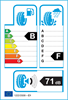 etichetta europea dei pneumatici per Michelin X-Ice Snow 235 45 19 99 H 3PMSF B XL