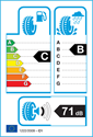 etichetta europea dei pneumatici per Momo m-2 outrun 195 60 15
