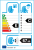 etichetta europea dei pneumatici per Nexen N Blue 4 Season 165 60 14 75 H 3PMSF M+S