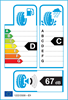 etichetta europea dei pneumatici per Nexen N'blue 4Season 165 60 14 75 H 3PMSF M+S