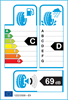 etichetta europea dei pneumatici per Pirelli Winter Ice Zero Nordic Compound 245 45 19 102 H 3PMSF ICE M+S XL