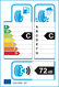 etichetta europea dei pneumatici per PLATIN Rp 100 Allseason 205 60 16 92 V 3PMSF M+S