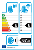etichetta europea dei pneumatici per Roadstone Roadian Ht 225 65 17 100 H 