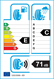 etichetta europea dei pneumatici per ROADX Wu01 225 40 18 92 H 3PMSF M+S XL