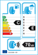 etichetta europea dei pneumatici per Sailun Ice Blazer Arctic 215 45 17 87 H 3PMSF ICE M+S