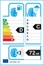 etichetta europea dei pneumatici per Sava Trenta M + S 205 75 16 110 Q 3PMSF 8PR C M+S