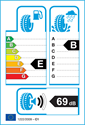 etichetta europea dei pneumatici per Superia ECOBLUE HP 205 55 16