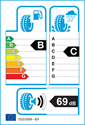 etichetta europea dei pneumatici per Toyo NanoEnergy 3 185 65 15