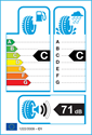 etichetta europea dei pneumatici per Tracmax TRAC SAVER 205 60 16
