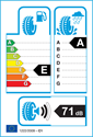 etichetta europea dei pneumatici per Vredestein Sprint+ 205 50 17