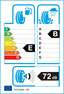 etichetta europea dei pneumatici per Yokohama Advan A052 195 45 16 84 W B XL