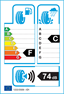 etichetta europea dei pneumatici per Yokohama W.Drive V902 225 60 16 102 H 3PMSF M+S XL